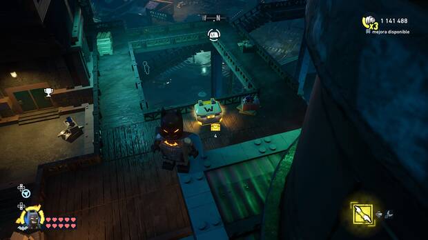 LEGO Batman: El Legado del Caballero Oscuro - D�nde encontrar y conseguir el dep�sito de WayneTech 12 en Sur del Cauldron
