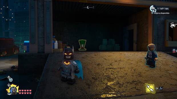 LEGO Batman: El Legado del Caballero Oscuro - D�nde encontrar el trofeo de la Batcueva Sombrero de copa 07 en Sur del Cauldron