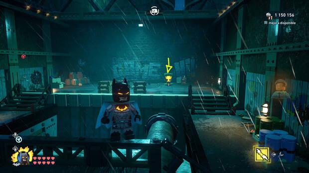 LEGO Batman: El Legado del Caballero Oscuro - D�nde encontrar el trofeo de la Batcueva Sombrero de copa 09 en Sur del Cauldron