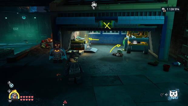 LEGO Batman: El Legado del Caballero Oscuro - D�nde encontrar y conseguir el dep�sito de WayneTech 06 en Norte del Cauldron - Ace Chemicals