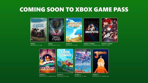 Juegos de Xbox Game Pass en junio de 2026