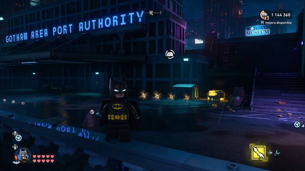 LEGO Batman: El Legado del Caballero Oscuro - Dónde encontrar y conseguir el depósito de WayneTech 03 en Newtown