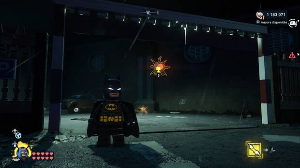 LEGO Batman: El Legado del Caballero Oscuro - Dónde encontrar el trofeo de la Batcueva Ojo 02 en Newtown