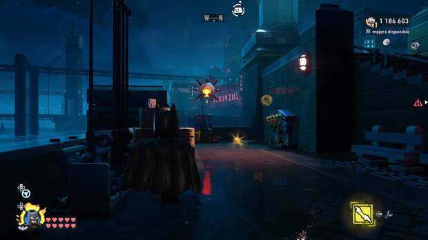 LEGO Batman: El Legado del Caballero Oscuro - Dónde encontrar el trofeo de la Batcueva Ojo 07 en Newtown