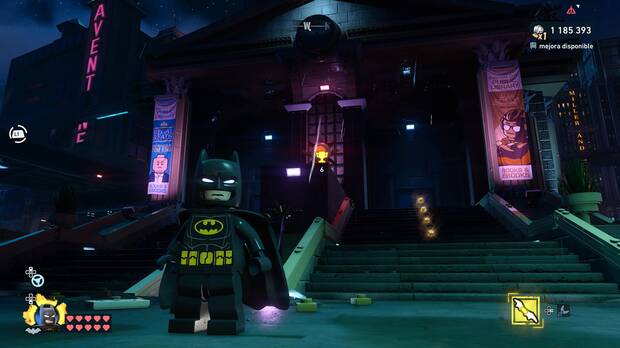 LEGO Batman: El Legado del Caballero Oscuro - Dónde encontrar el trofeo de la Batcueva Ojo 06 en Newtown