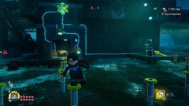 LEGO Batman: El Legado del Caballero Oscuro - D�nde encontrar y conseguir el dep�sito de WayneTech 01 en Gotham Village - Robinson Park