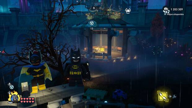 LEGO Batman: El Legado del Caballero Oscuro - D�nde encontrar y conseguir el dep�sito de WayneTech 07 en Gotham Village - Robinson Park