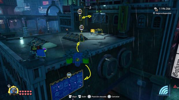 LEGO Batman: El Legado del Caballero Oscuro - D�nde encontrar y conseguir el dep�sito de WayneTech 03 en Gotham Village - Robinson Park