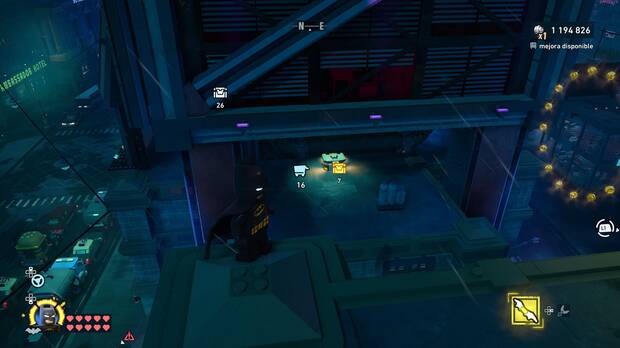 LEGO Batman: El Legado del Caballero Oscuro - D�nde encontrar y conseguir el dep�sito de WayneTech 04 en Gotham Village - Robinson Park