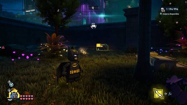 LEGO Batman: El Legado del Caballero Oscuro - D�nde encontrar y conseguir el dep�sito de WayneTech 05 en Gotham Village - Robinson Park