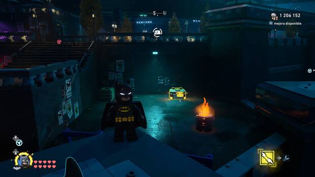 LEGO Batman: El Legado del Caballero Oscuro - D�nde encontrar y conseguir el dep�sito de WayneTech 10 en Gotham Village - Robinson Park