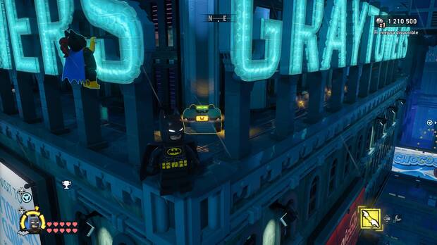 LEGO Batman: El Legado del Caballero Oscuro - D�nde encontrar y conseguir el dep�sito de WayneTech 16 en Gotham Village - Robinson Park
