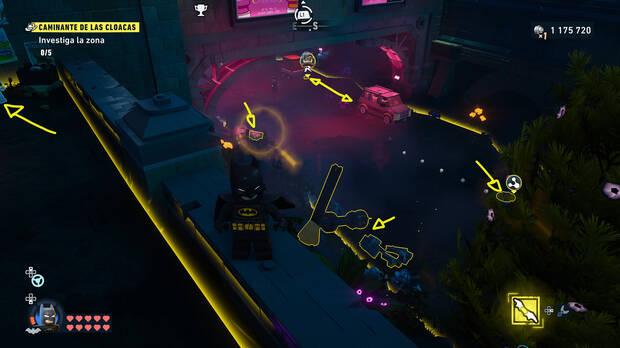 LEGO Batman: El Legado del Caballero Oscuro - D�nde encontrar y c�mo resolver el caso de Waylon Jones 02 en Gotham Village - Robinson Park