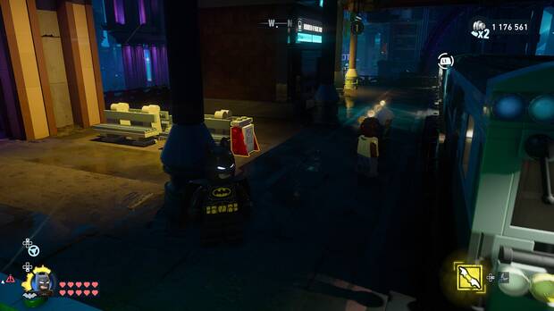 LEGO Batman: El Legado del Caballero Oscuro - D�nde encontrar el trofeo de la Batcueva Calendario 03 en Gotham Village - Robinson Park