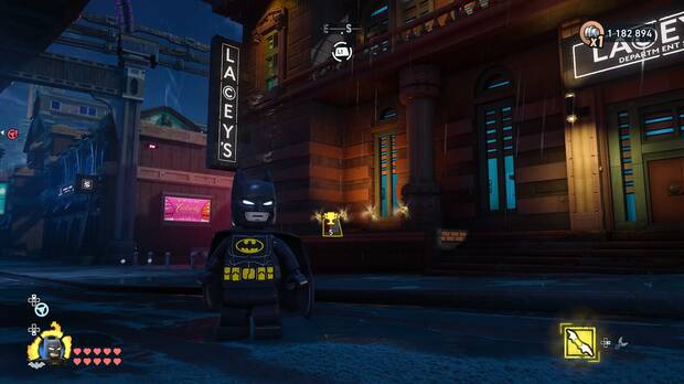 LEGO Batman: El Legado del Caballero Oscuro - D�nde encontrar el trofeo de la Batcueva Calendario 10 en Gotham Village - Robinson Park