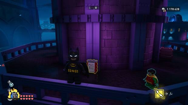 LEGO Batman: El Legado del Caballero Oscuro - D�nde encontrar el trofeo de la Batcueva Calendario 08 en Gotham Village - Robinson Park