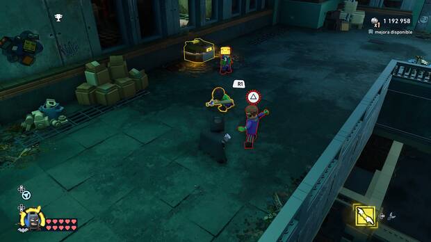 LEGO Batman: El Legado del Caballero Oscuro - D�nde encontrar y conseguir el dep�sito de WayneTech 04 en East End - Milla de la diversi�n