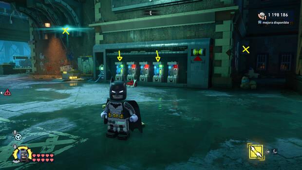 LEGO Batman: El Legado del Caballero Oscuro - D�nde encontrar y conseguir el dep�sito de WayneTech 16 en East End - Milla de la diversi�n
