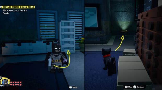 LEGO Batman: El Legado del Caballero Oscuro - D�nde encontrar y c�mo realizar el robo de la fortuna de Falcone 02 en East End - Milla de la diversi�n