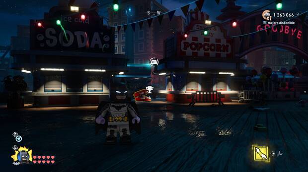 LEGO Batman: El Legado del Caballero Oscuro - D�nde encontrar el trofeo de la Batcueva Dientes del Joker 02 en East End - Milla de la diversi�n