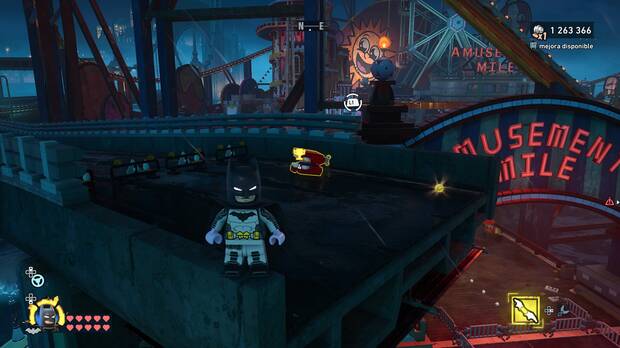 LEGO Batman: El Legado del Caballero Oscuro - D�nde encontrar el trofeo de la Batcueva Dientes del Joker 03 en East End - Milla de la diversi�n