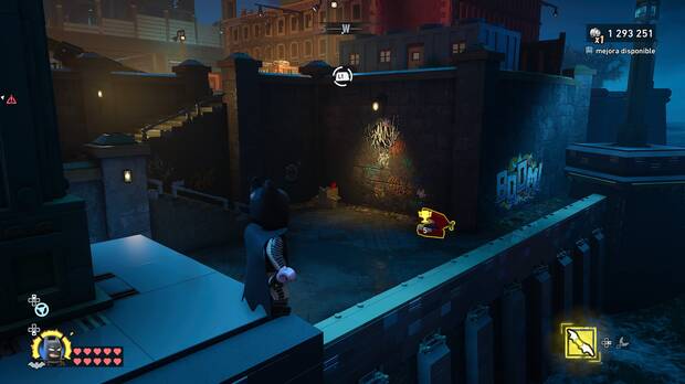 LEGO Batman: El Legado del Caballero Oscuro - D�nde encontrar el trofeo de la Batcueva Dientes del Joker 07 en East End - Milla de la diversi�n