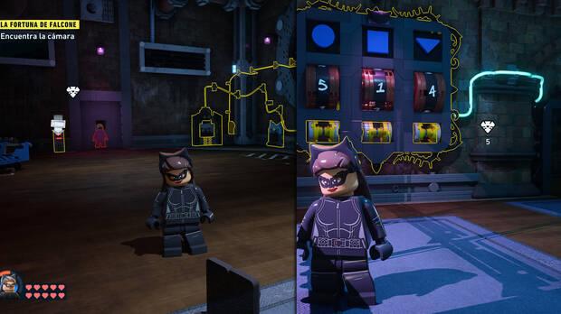 LEGO Batman: El Legado del Caballero Oscuro - D�nde encontrar y c�mo realizar el robo de la fortuna de Falcone 02 en Tricorner