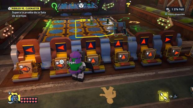 LEGO Batman: El Legado del Caballero Oscuro - C�mo resolver el puzle de la primera sala de la sala de acertijo 02 en Oeste de Old Gotham