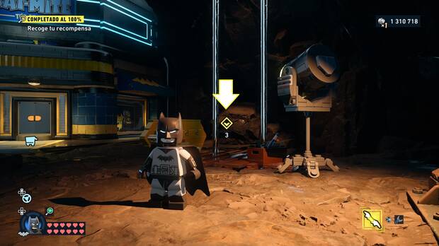 LEGO Batman: El Legado del Caballero Oscuro - Cómo y dónde ver la recompensa final por conseguir el 100 % de progreso