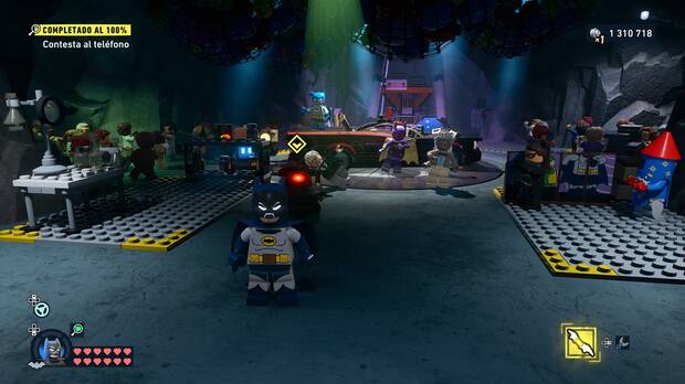 LEGO Batman: El Legado del Caballero Oscuro - Easter egg por obtener el 100 % de progreso en la partida