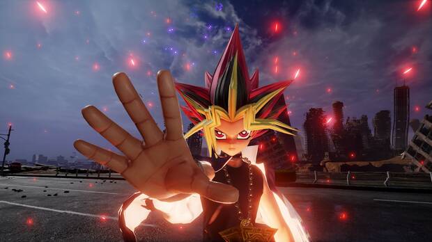 Yugi de Yu-Gi-Oh! luchar en JUMP Force Imagen 2