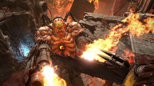 La escala del juego ha aumentado: más demonios, escenarios más grandes y mayor destrucción y acción que nunca.