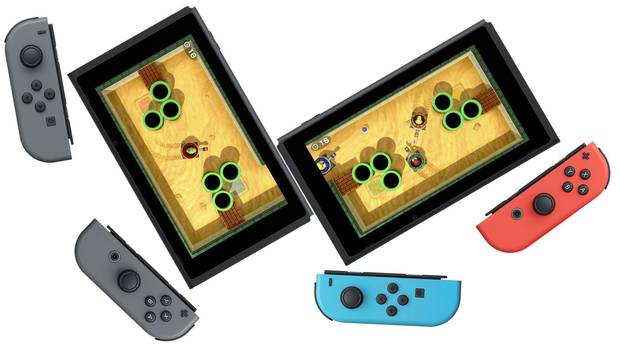La conexión entre dos Nintendo Switch promete ofrecernos los minijuegos más ingeniosos de todo el juego.