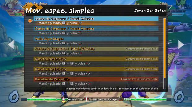 Un ejemplo del esquema de control con los nuevos controles simplificados.