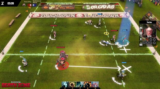 El ftbol americano en tiempo real de Blood Bowl: Death Zone llega a Steam Imagen 2