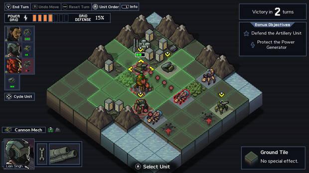 Captura de Into the Breach.
