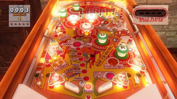 Podremos jugar a multitud de máquinas recreativas, pinball y demás minijuegos en los salones recreativos de Sega.