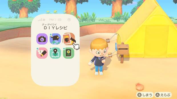 Animal Crossing: New Horizons ensea en sus nuevas imgenes su crafting de objetos Imagen 2