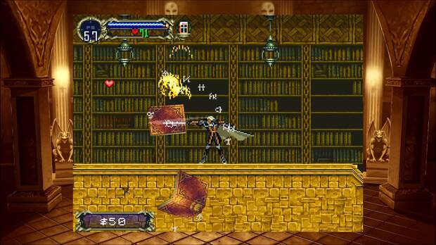 Por alg�n motivo, 'Symphony of the Night' sufre extra�os parones en las zonas de carga y de guardado.