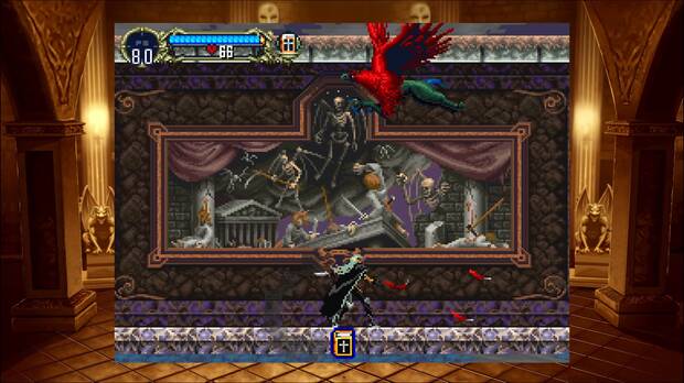 La dificultad est� muy bien medida en la aventura de Alucard. Ni muy f�cil ni muy dif�cil.