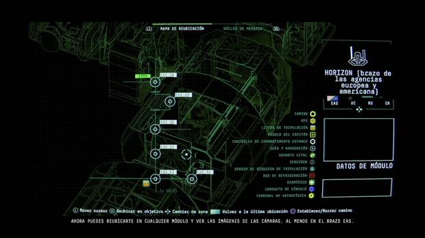 El dise�o de la interfaz nos recordar�, irremediablemente, a las pel�culas y videojuegos de Alien.