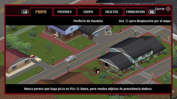 El mapa es muy extenso y está lleno de localizaciones emblemáticas de la serie.