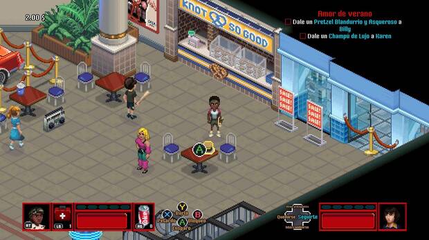 El centro comercial, parte indivisible de la trama de la tercera temporada, es una de nuestras localizaciones preferidas del videojuego.
