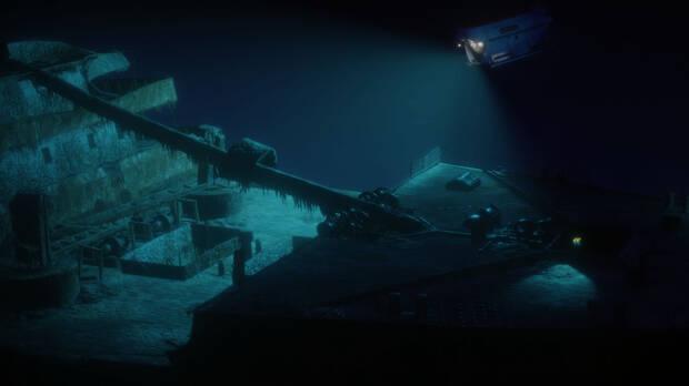 Explorando el pecio en Titanic VR