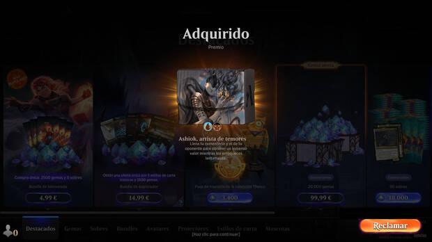 Os recordamos que los mazos que se venden en tiendas y centros especializados tienen un c�digo que puede ser canjeado en 'Magic: Arena'.