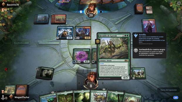 Captura de Magic The Gathering: Arena.