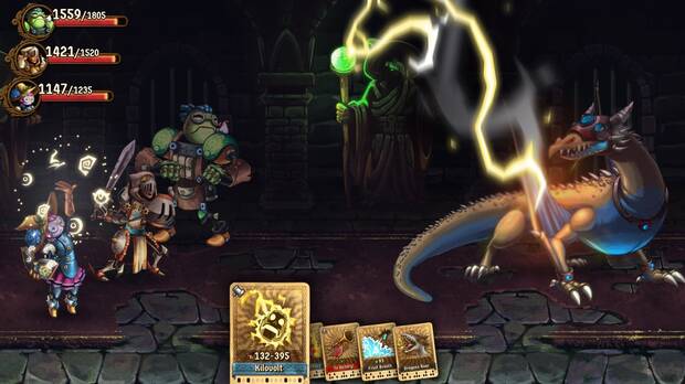 Dragones, conjuros, caballeros y otros elementos de la mitología medieval de fantasía están muy bien representados en el videojuego.