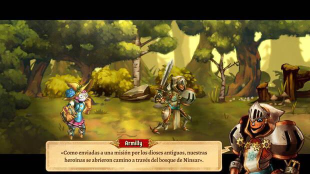 Armilly y Copernica, las dos grandes protagonistas de esta historia, son realmente divertidas y carismáticas.
