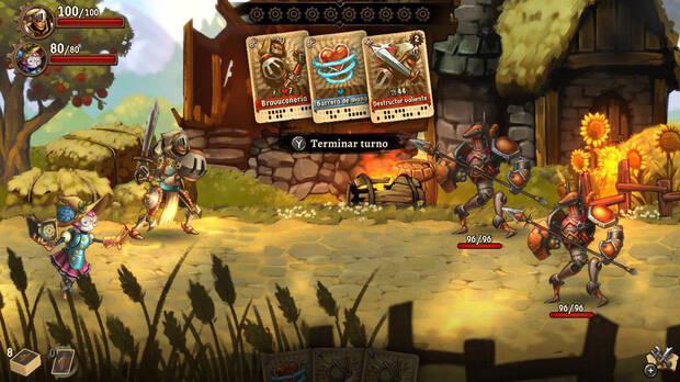 Hablamos de un juego de rol con combates por turnos, cartas coleccionables y mucha estrategia.