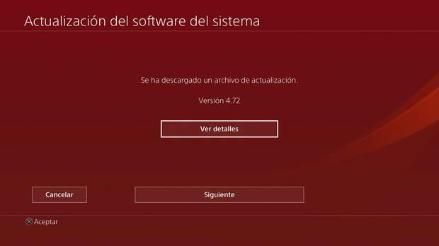 PlayStation 4 recibe el nuevo firmware 4.72 Imagen 2